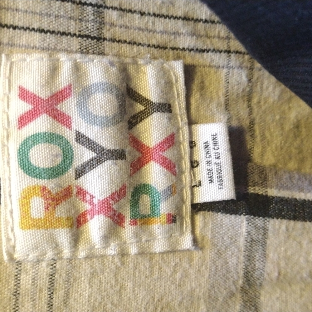 ROXY Jean Jacket Women's Large Black - Picture 6 of 6